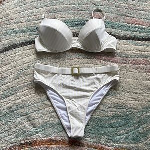 NWT WE WORE WHAT - size XL 2 piece adorable bathing suit!